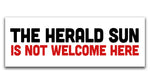 'Don't Read the Herald Sun' Stickers